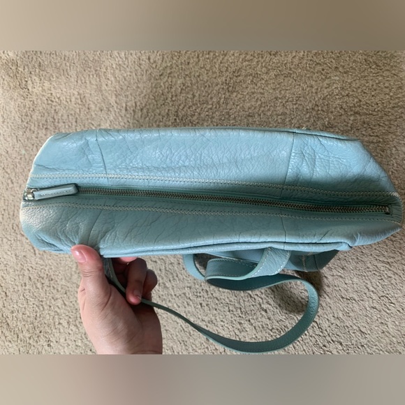 Tignanello Light Blue Shoulder Bag - Picture 6 of 15